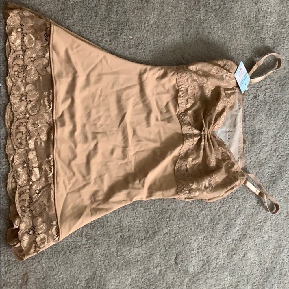 Never worn with tag spanx adjustable cami